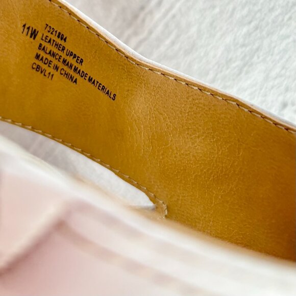 Strappy Leather Slide Sandals Heels with Flower - Picture 10 of 12